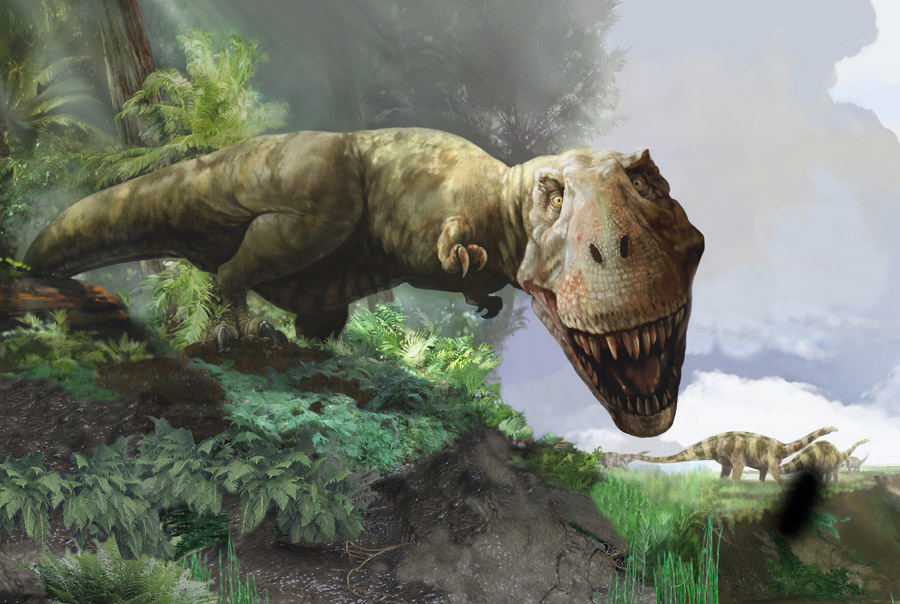 Tyrannosaurus (T-Rex), Habitat + Lifestyle + Diet