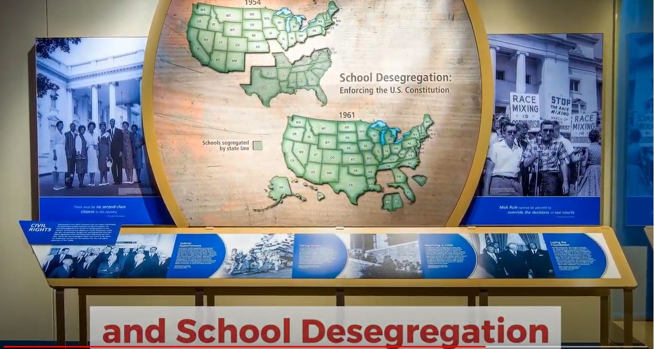 School Desegregation Map gallery view by Karen Carr
