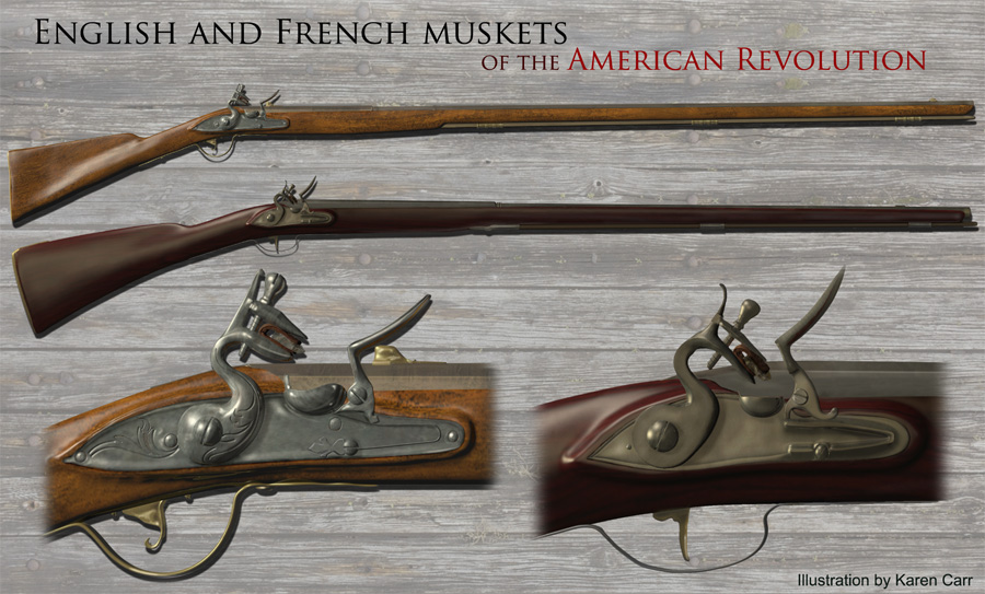 English and French muskets of the Revolutionary War era by Karen Carr